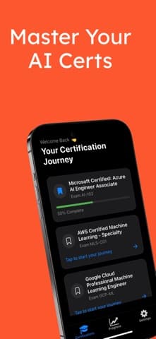 AI Certify product screenshot from its App Store listing